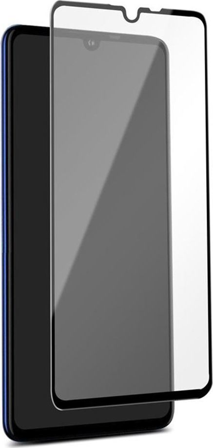 Puro PURO Frame Tempered Glass - Szkło ochronne hartowane na ekran Huawei P30 (czarna ramka) 1