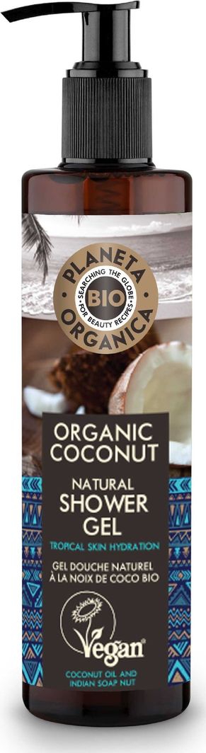 Planeta Organica Żel pod prysznic Kokos 280ml 1