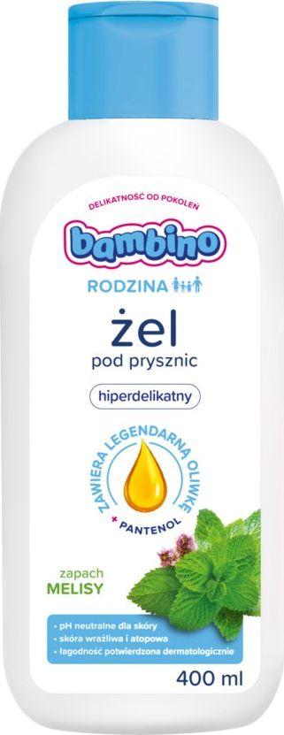 Bambino Żel pod prysznic Rodzina Melisa 400ml 1