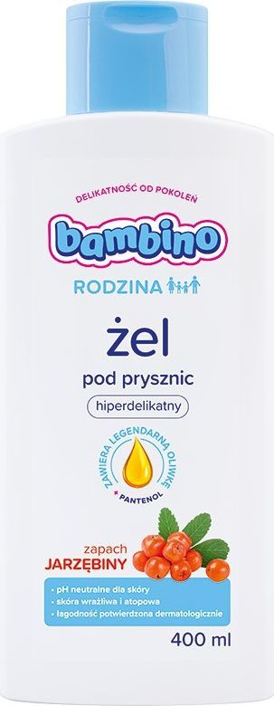 Bambino Żel pod prysznic Rodzina Jarzębina 400ml 1