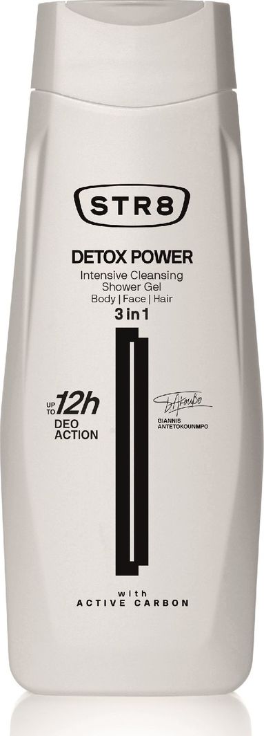 STR8 Żel pod prysznic Detox Power 3w1 400ml 1