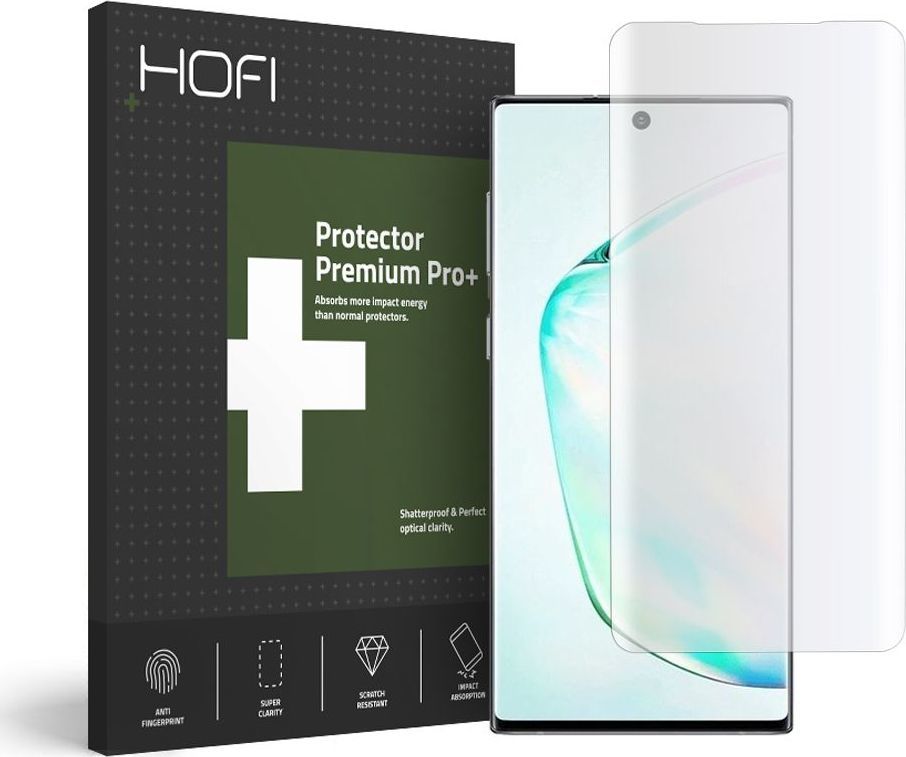 Hofi Glass SZKŁO HARTOWANE HOFI UV GLASS GALAXY NOTE 10+ PLUS CLEAR 1