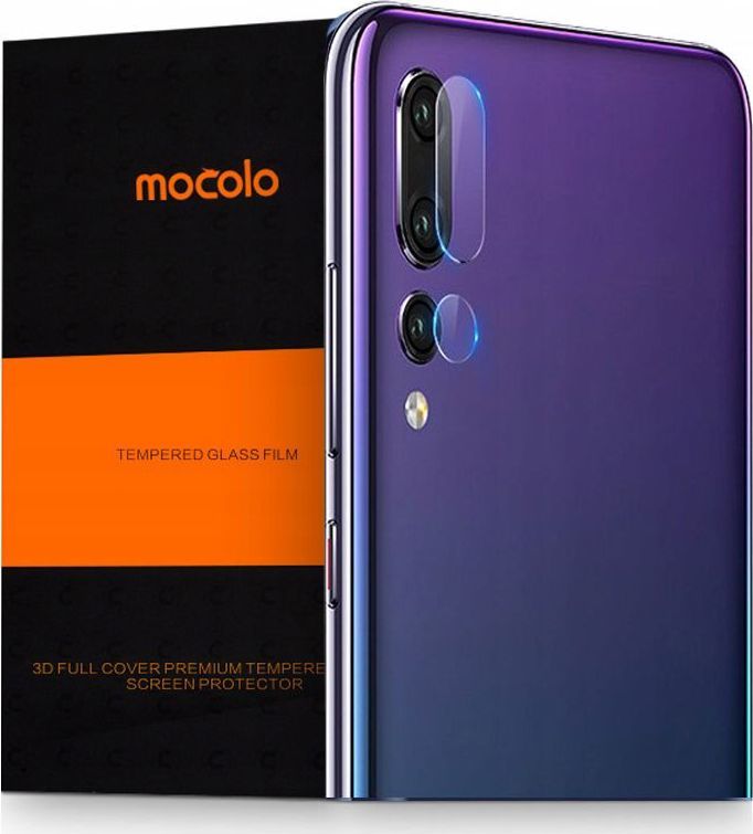 Mocolo SZKŁO HARTOWANE MOCOLO TG+ CAMERA LENS HUAWEI P20/P20 PRO CLEAR 1