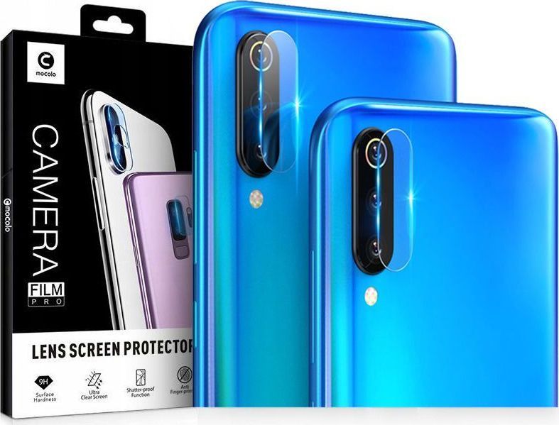 Mocolo SZKŁO HARTOWANE MOCOLO TG+ CAMERA LENS XIAOMI MI A3 CLEAR 1