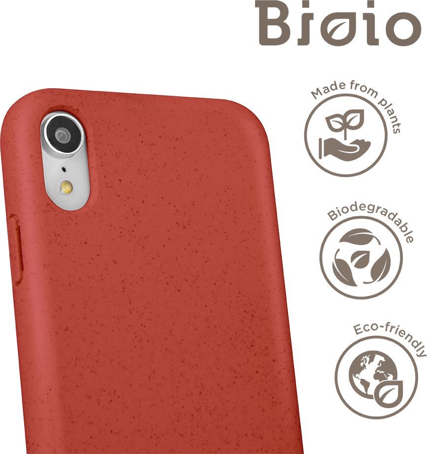 TelForceOne Forever Nakładka Bioio do iPhone XS Max czerwona 1