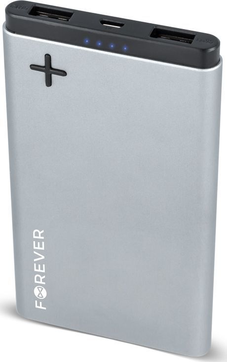 Powerbank TelForceOne PTB-04S 8000 mAh Srebrny  (GSM033538) 1