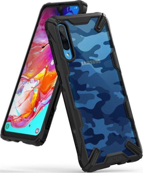 Ringke Ringke Fusion X Galaxy A70 Camo Black 1