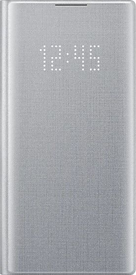 Samsung Samsung Led View Cover Etui Pokrowiec Z Wyświetlaczem Led Samsung Galaxy Note 10 Srebrny (ef-nn970psegww) 1