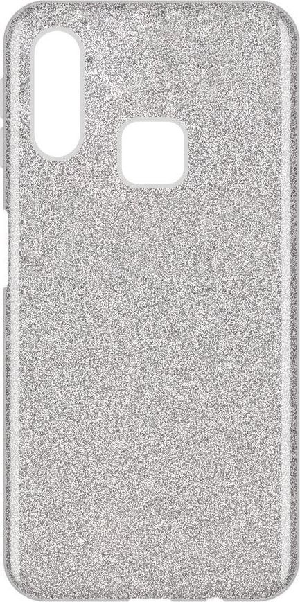 Wozinsky Wozinsky Glitter Case Błyszczące Etui Pokrowiec Z Brokatem Samsung Galaxy A40 Srebrny 1