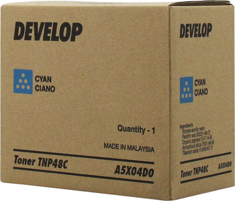 Toner Develop TNP-48 Cyan Oryginał  (A5X04D0) 1