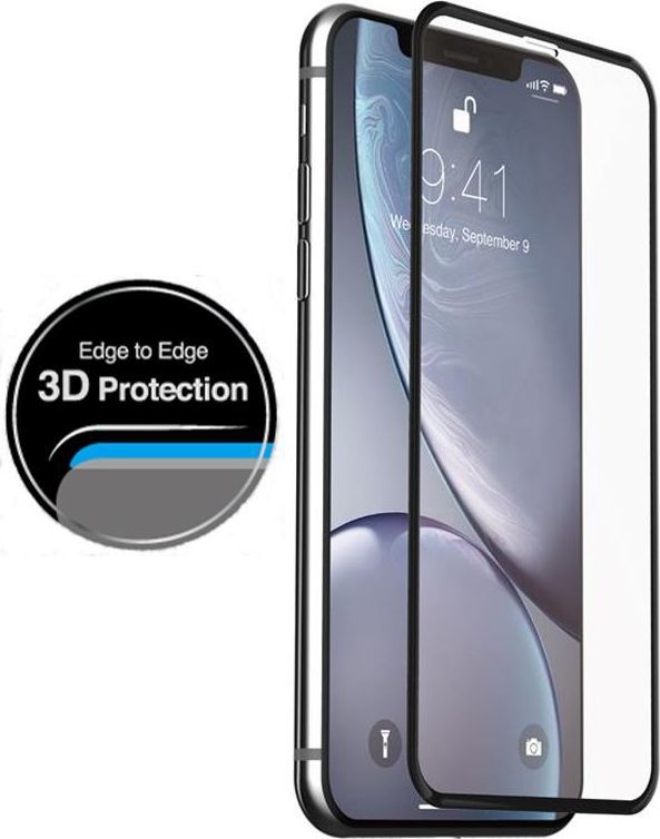 Just Mobile Just Mobile Xkin 3d Tempered Glass Screen Protector - Szkło Ochronne Hartowane Iphone Xr (transparent/black) 1