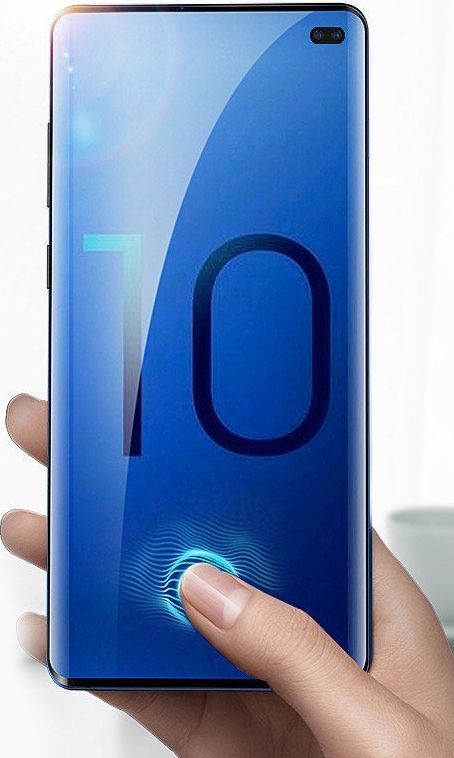 Wozinsky Wozinsky Tempered Glass Uv Szkło Hartowane Uv 9h Samsung Galaxy S10 Plus (in-display Fingerprint Sensor Friendly) - Szkło Bez Kleju I Lampki Led 1
