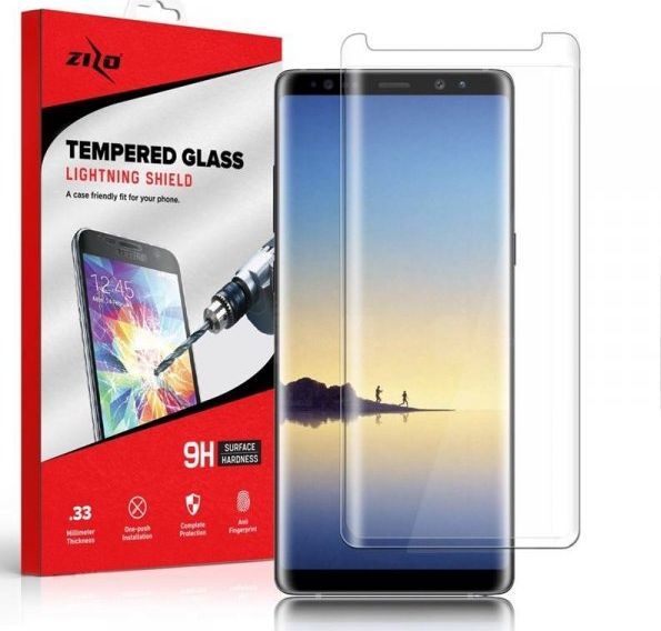 Zizo Zizo Full Edge To Edge - Szkło Ochronne 9h Na Cały Ekran Samsung Galaxy Note 8 (2017) (przezroczysty) 1