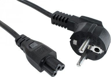 Kabel zasilający Gembird Kabel zasilający do notebooka koniczynka C5 3M (PC-186-ML12-3M) 1