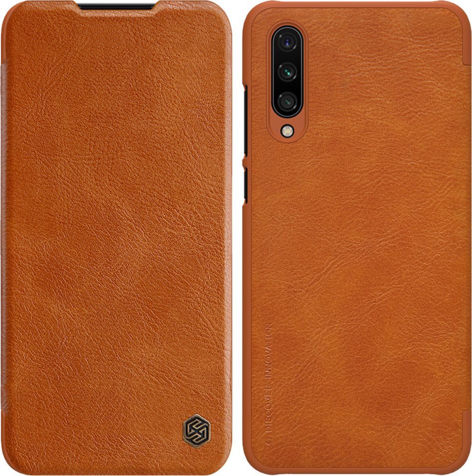 Nillkin Etui Nillkin QIN Xiaomi Mi A3 - Brown uniwersalny 1