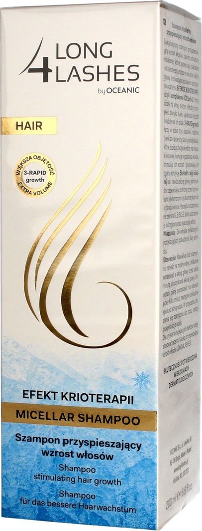 Long 4 lashes Micellar Shampoo 200ml 1