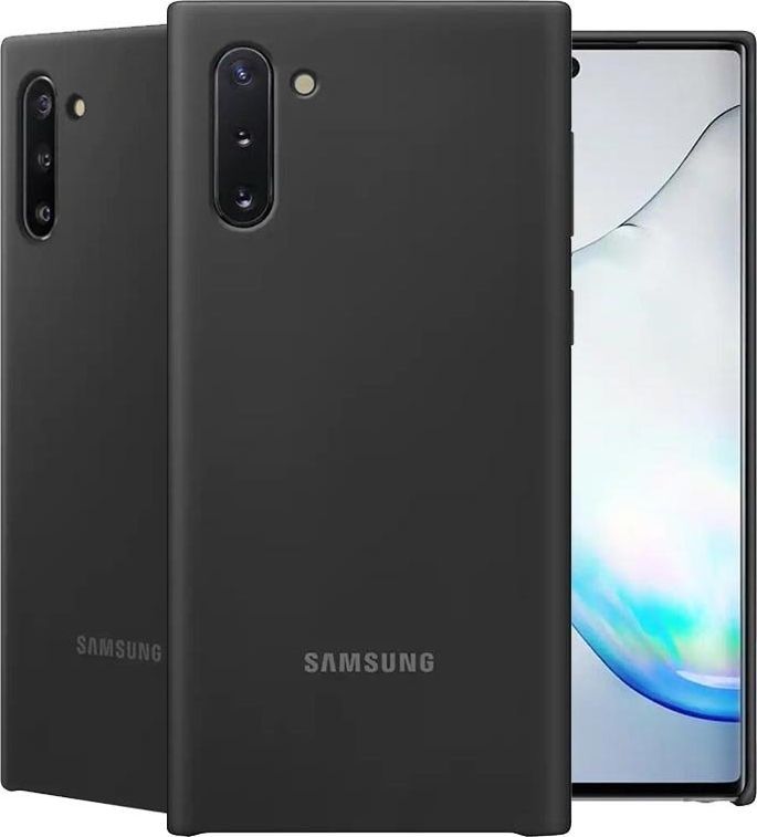 Samsung Etui Silicone Cover Galaxy Note 10 N970 czarne (EF-PN970TB) 1