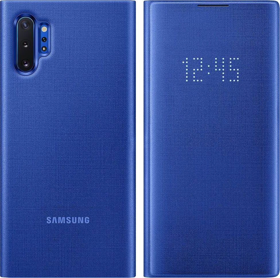 Samsung Etui Samsung EF-NN975PL Note 10+ N975 niebieski/blue LED View Cover 1