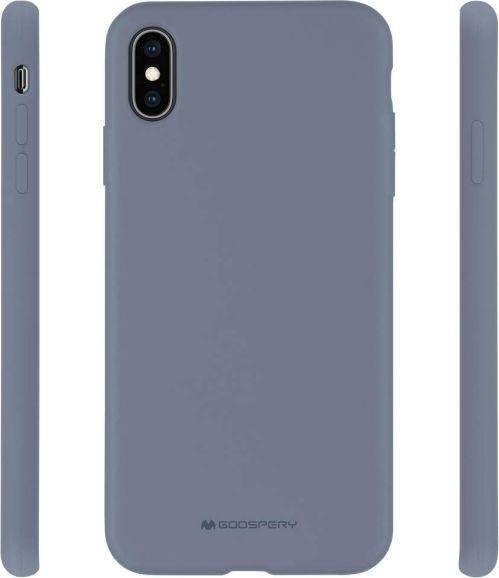 Mercury Silicone Samsung Note 10 N970 lawendowy/lavender gray 1