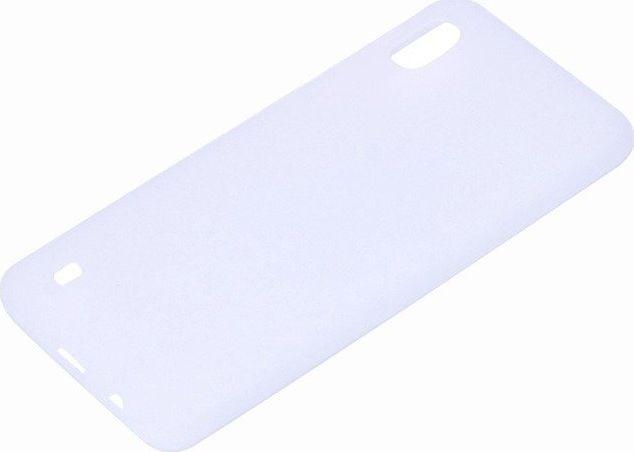 Etui Silikonowe matowe Soft SAMSUNG GALAXY A10 białe uniwersalny 1
