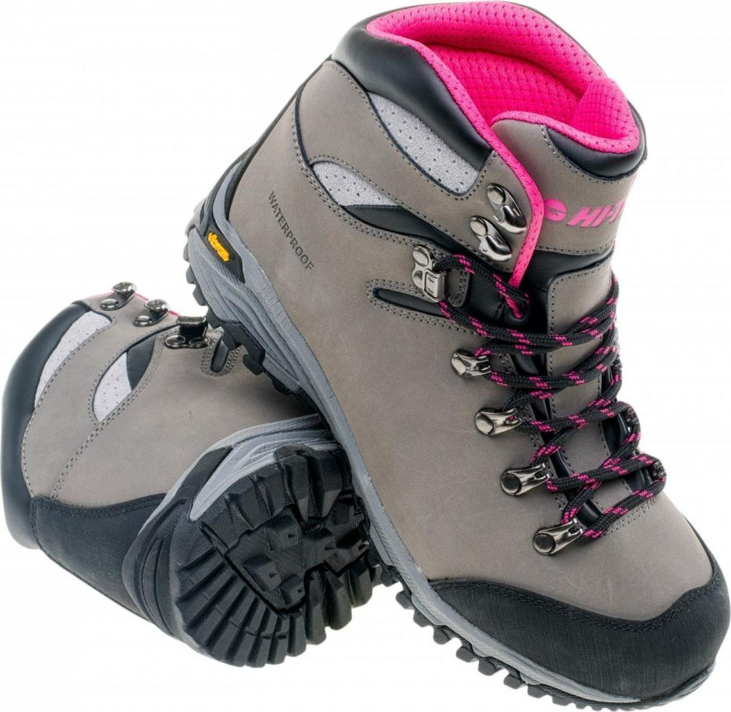 Hi-Tec Buty Damskie Sajama Mid Wp Wo's Grey/light Fuchsia/black R. 38 ...