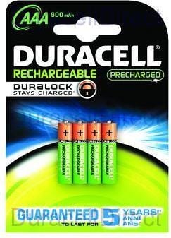 Duracell Akumulator StayCharged AAA / R03 800mAh 4 szt. 1