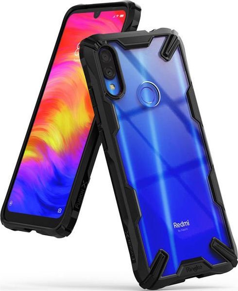 Ringke Etui Ringke Fusion X do Xiaomi Redmi Note 7/ Note 7 Pro Black uniwersalny 1