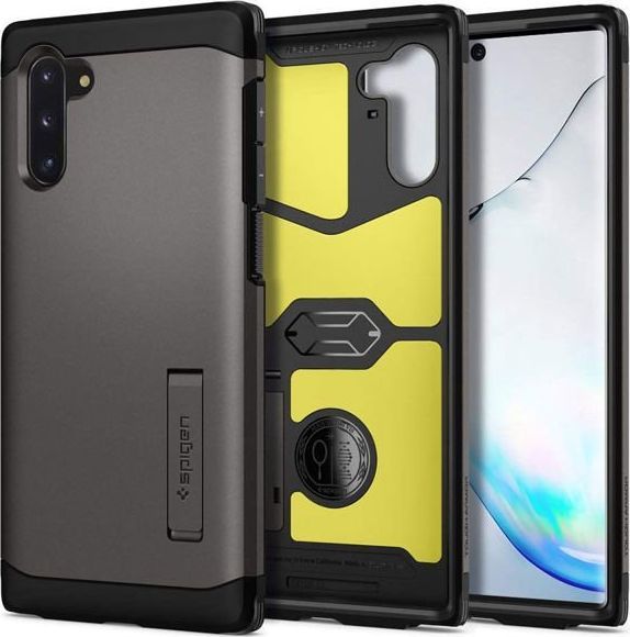 Spigen Etui Spigen Tough Armor do Samsung Galaxy Note 10 Gunmetal uniwersalny 1