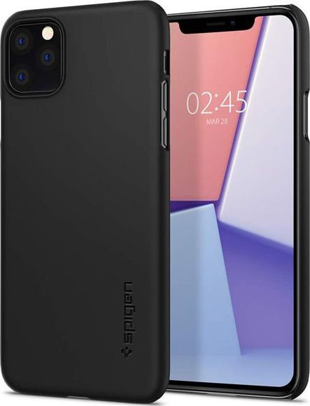 Spigen Etui Spigen Thin Fit do Apple iPhone 11 Pro black uniwersalny 1