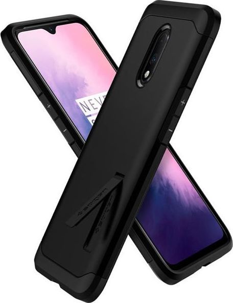 Spigen Etui Spigen Tough Armor do OnePlus 7 Black uniwersalny 1