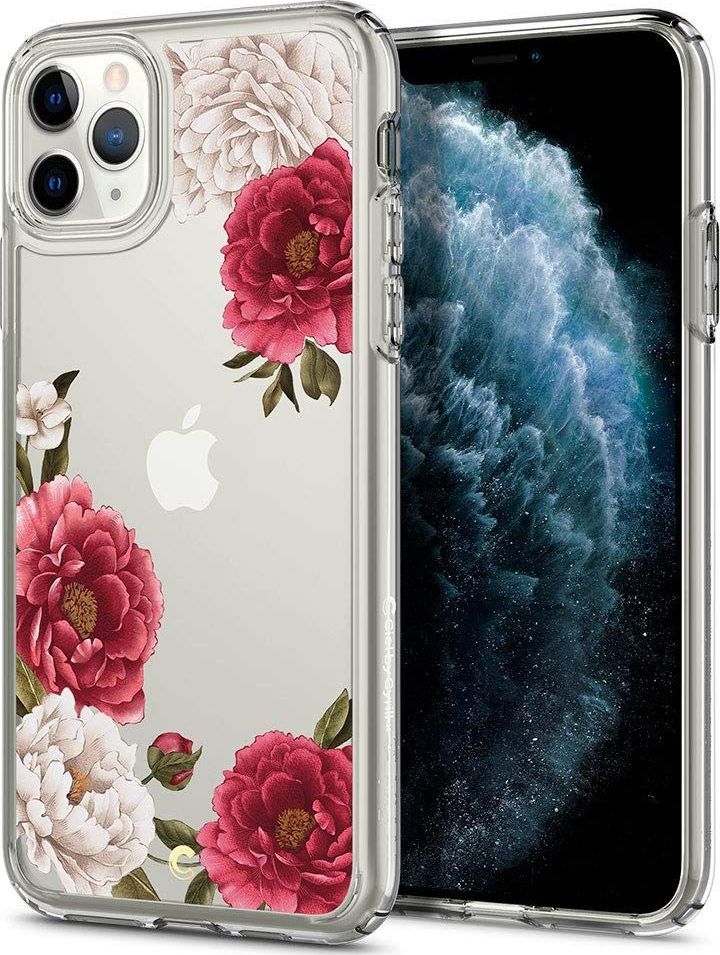 Spigen SPIGEN CIEL IPHONE 11 PRO MAX RED FLORAL uniwersalny 1