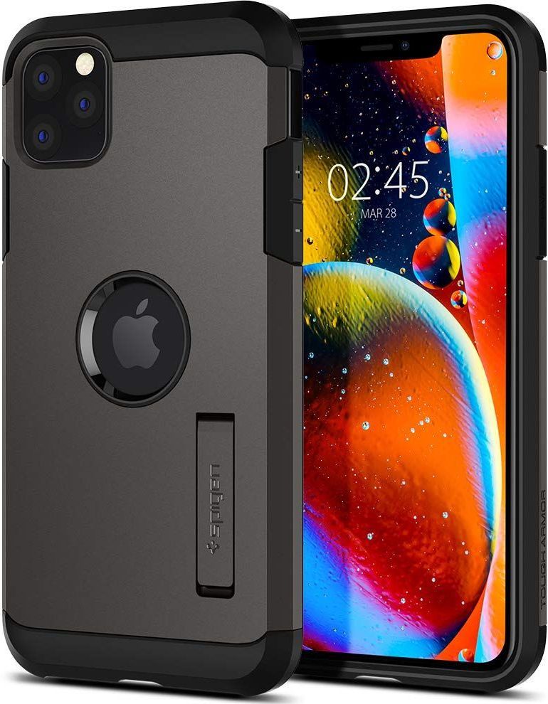 Spigen SPIGEN TOUGH ARMOR IPHONE 11 PRO MAX GUNMETAL uniwersalny 1