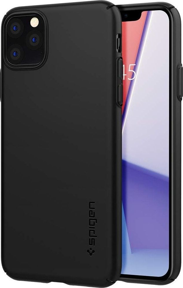 Spigen SPIGEN THIN FIT AIR IPHONE 11 PRO MAX BLACK uniwersalny 1