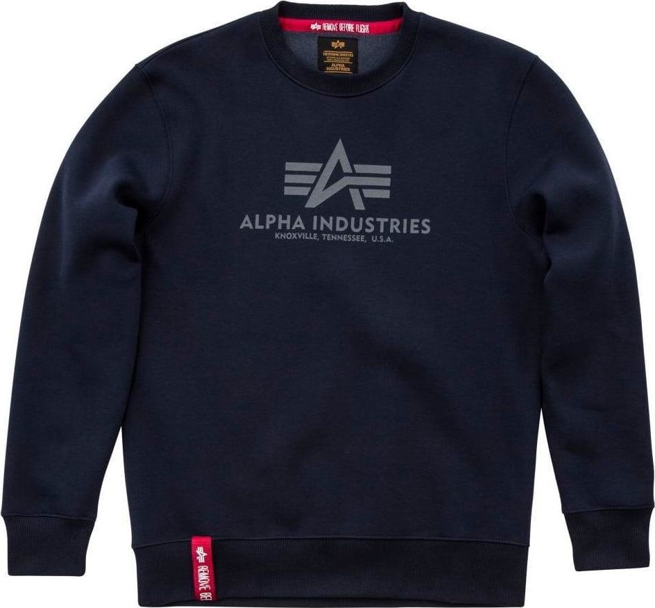 Alpha Industries Bluza męska granatowa r. M (178302-07) 1