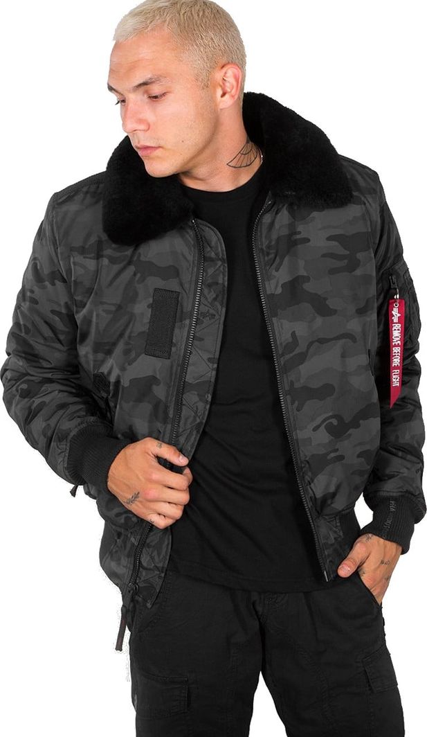 Kurtka męska Alpha Industries Kurtka męska Injector III grafitowa r. S (143104-125) 1