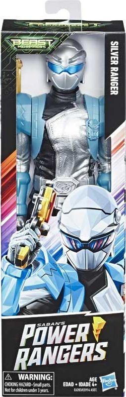 Figurka Power Rangers Beast Morphers - Silver Ranger (E5914/E6203) 1