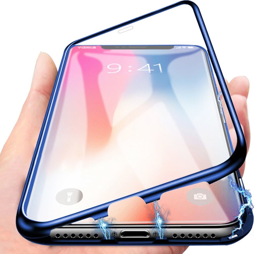 Etui Magnetyczne Front+Back iPhone 11 Blue 1