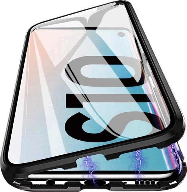 Etui Magnetyczne Front+Back Galaxy S10 Black 1