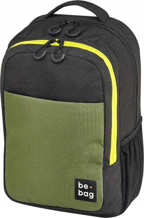 be bag Plecak szkolny Clever black/green 1