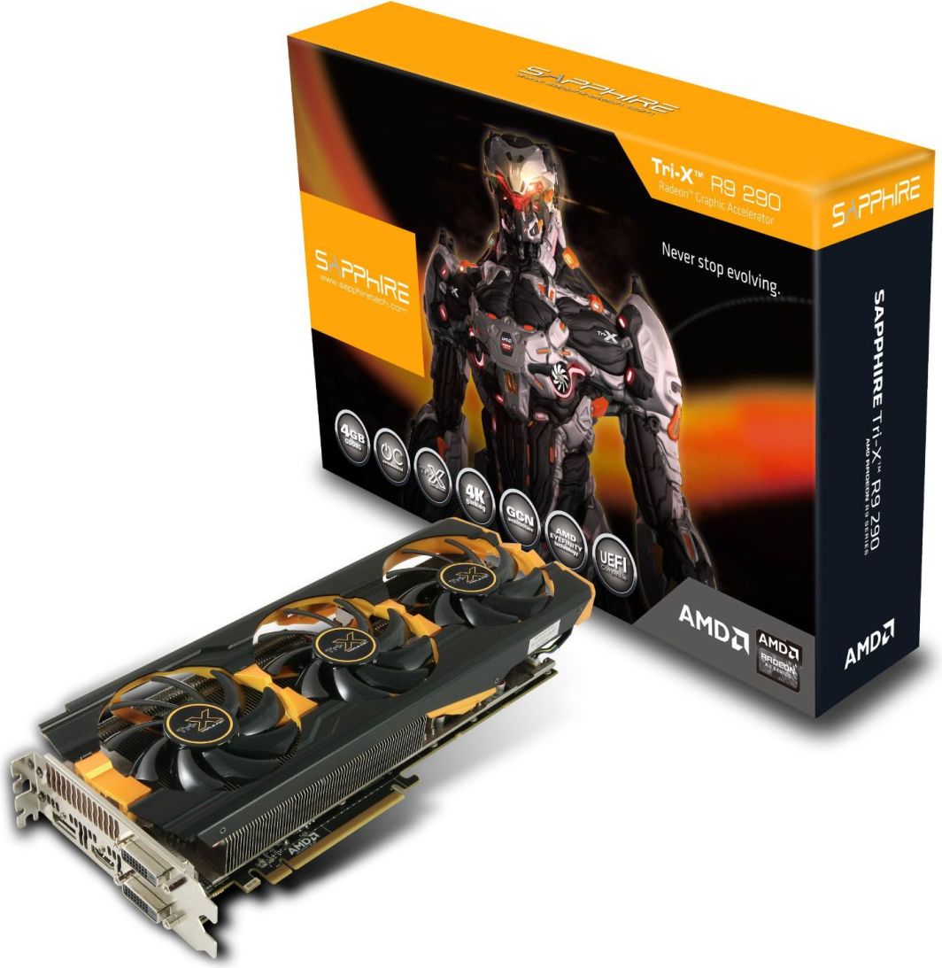 R9 290 290X グラフィックボード 3枚セット 大容量8GBメモリを備えた、Radeon R9 290X搭載グラフィック