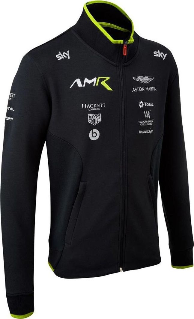 Aston Martin Bluza męska Full Zip Team 2019 granatowa r. L 1