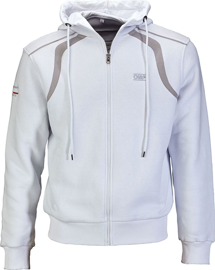 OMP Racing Bluza męska Spirit biała r. XL 1