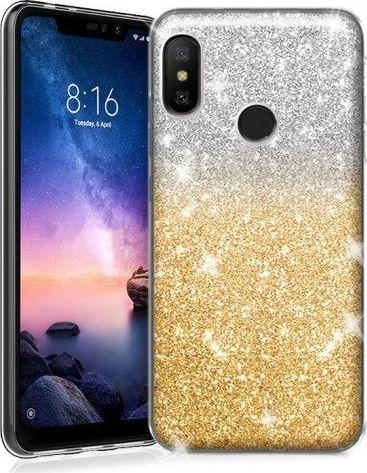 Nakładka Glitter do Xiaomi Redmi Go złota 1