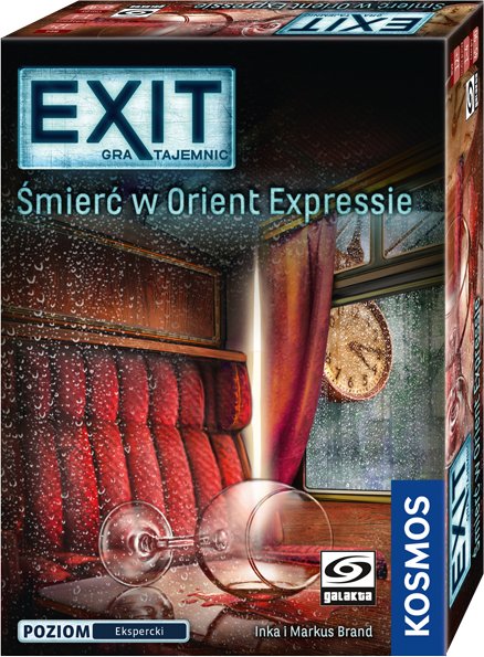 Galakta Gra planszowa EXIT: Gra tajemnic - Śmierć w Orient Expressie 1