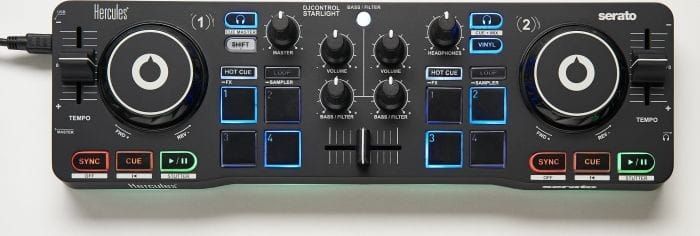 Hercules DJControl Starlight DJコントローラー Hercules DJ Control Starlight – Thomann Polska