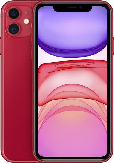 Smartfon Apple iPhone 11 4/128GB Dual SIM Czerwony  (MWM32ZD/A) 1