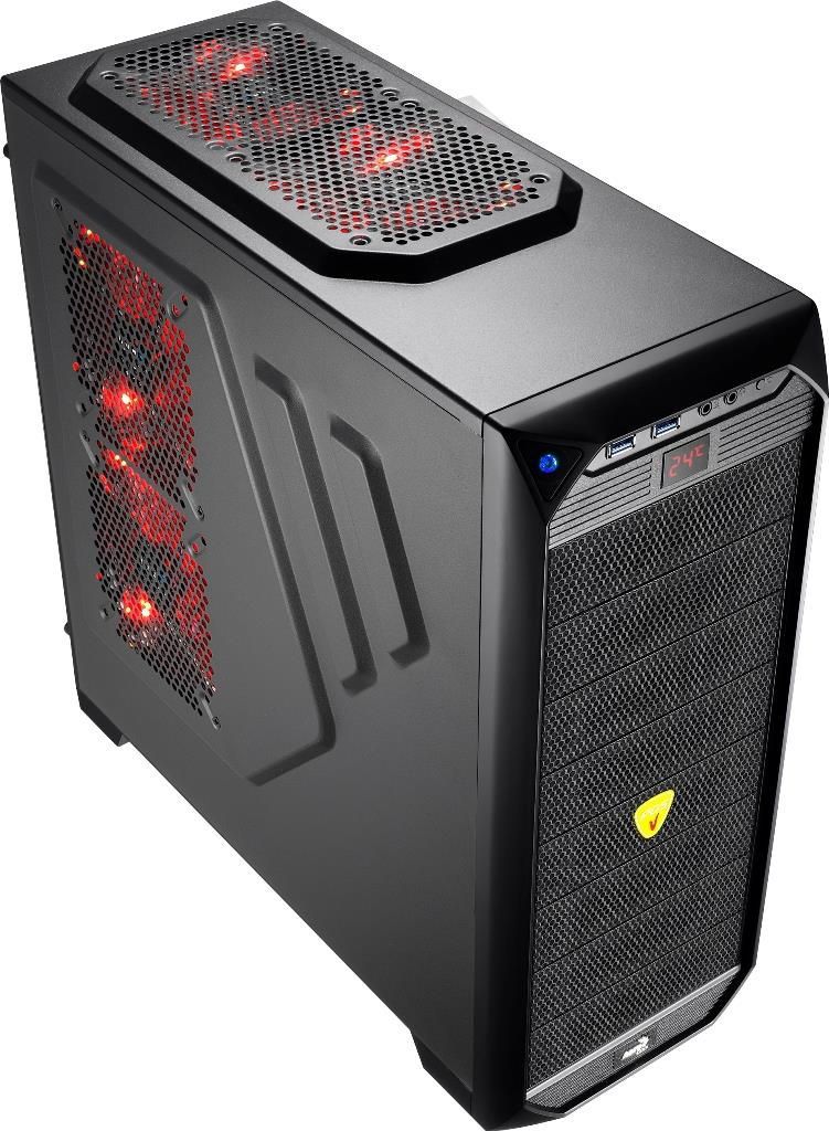 Obudowa Aerocool PGS VS-92 Black Edition (AEROPGSVS-92BK) 1