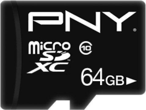 Karta PNY Performance Plus MicroSDXC 64 GB Class 10  (P-SDU64G10PPL-GE) 1