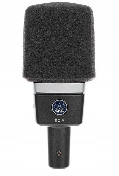 AKG Mikrofon pojemnościowy C214 wielkomembranowy-C 214 - Mikrofon