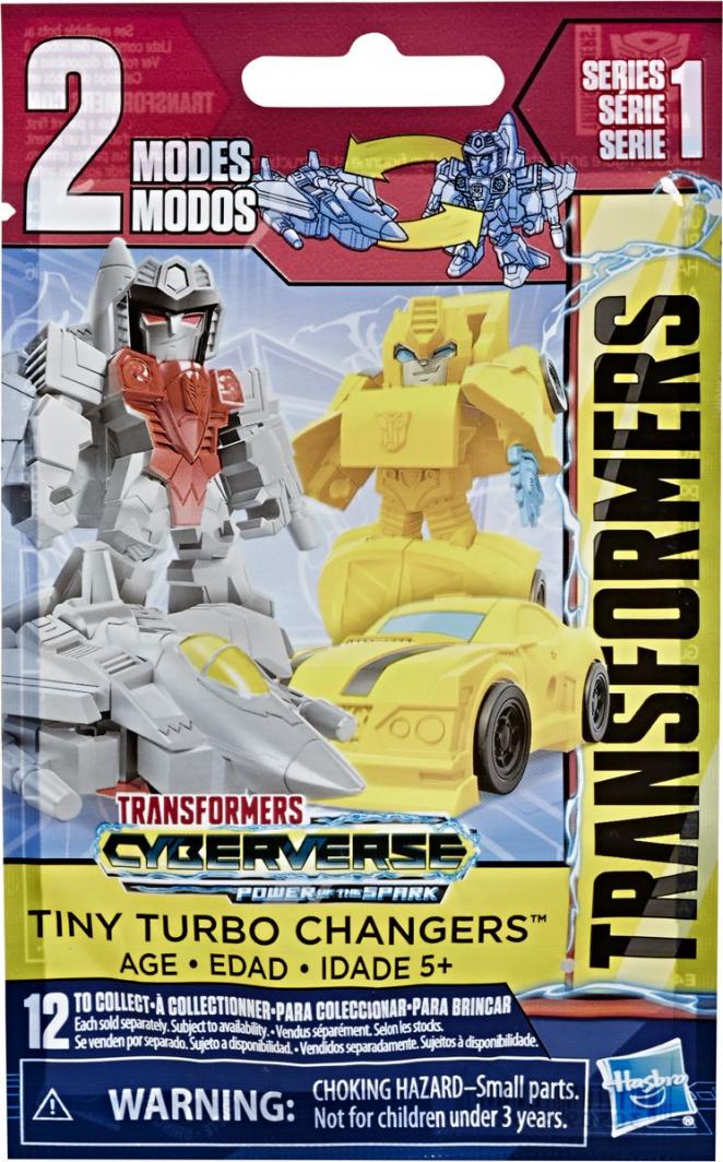 Figurka Hasbro Transformers Cyberverse Tiny Turbo Changers (seria 1) - torebka niespodzianka (HASB1270) 1
